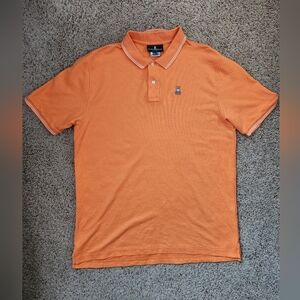 Psycho Bunny Pima Cotton Short Sleeved Orange Polo Shirt Size 8 XXL